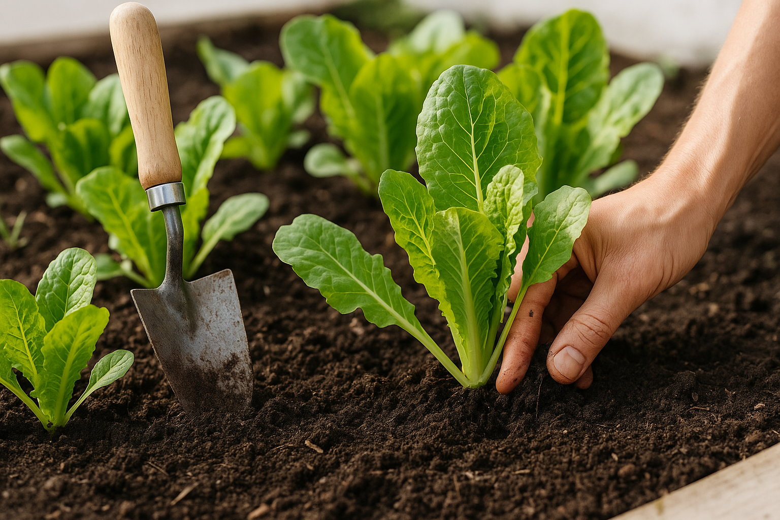 1. Leafy Greens: Quick Spring Harvests