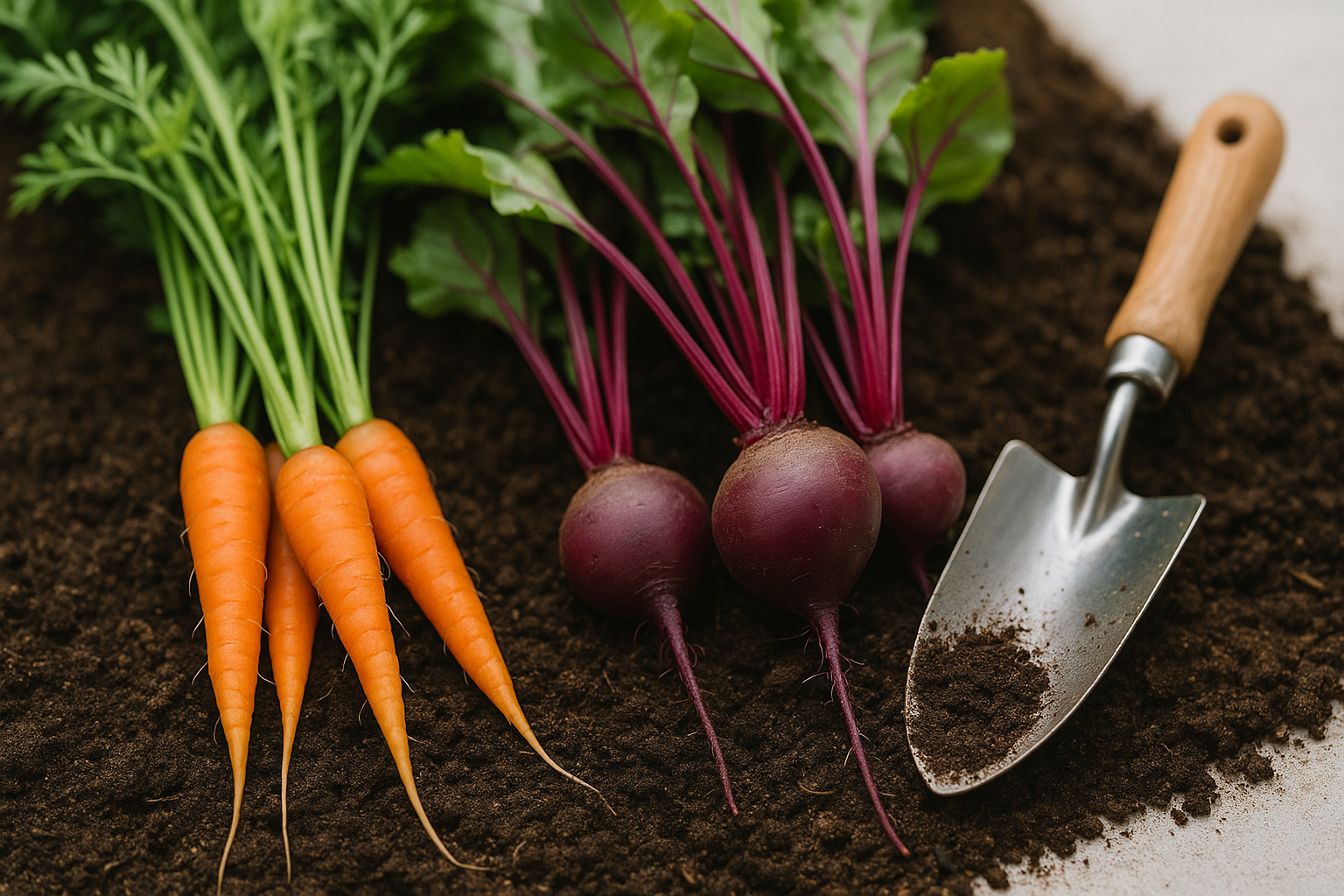 2. Root Vegetables: Start Carrots and Beets